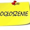 ogłoszenie